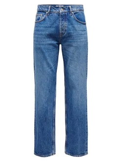 Sale ONSEDGE Mid rise Straight fit Jeans Jeans|Jeans