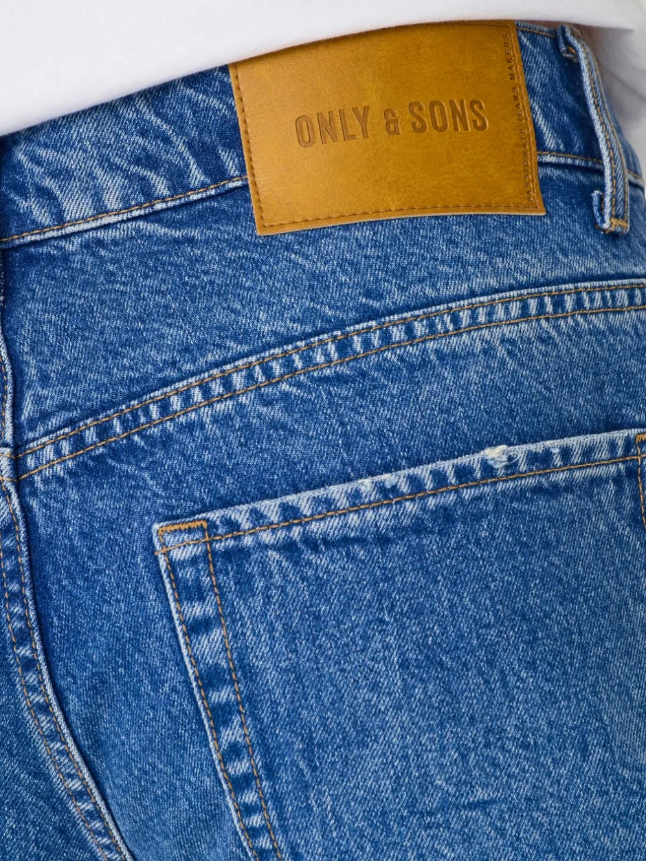 Sale ONSEDGE Mid rise Straight fit Jeans Jeans|Jeans