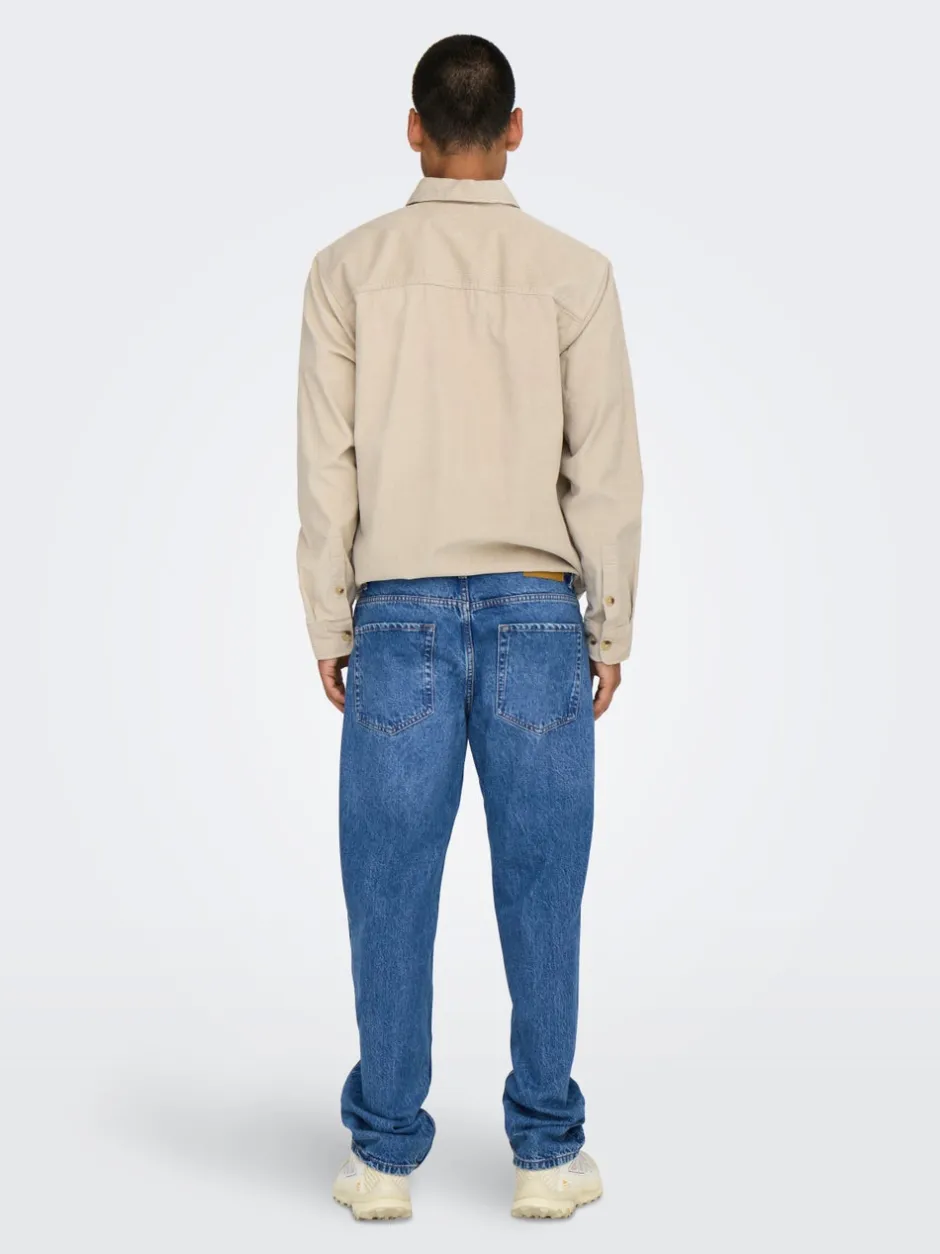 Sale ONSEDGE Mid rise Straight fit Jeans Jeans|Jeans