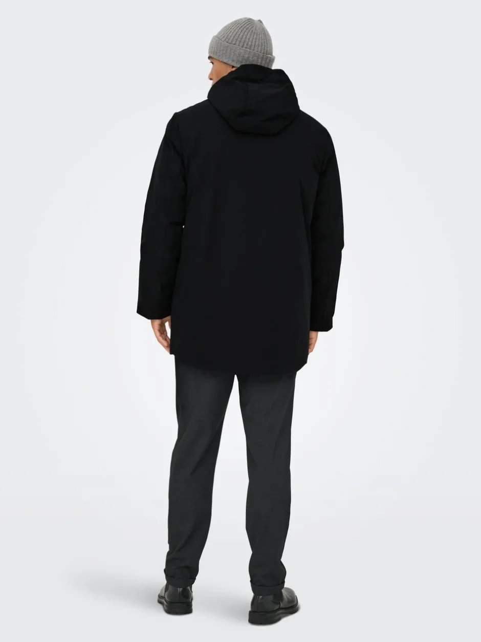 Discount ONSENRICO Lang parka Jakker Og Frakker