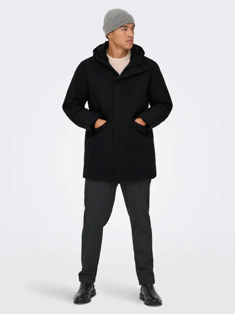 Discount ONSENRICO Lang parka Jakker Og Frakker