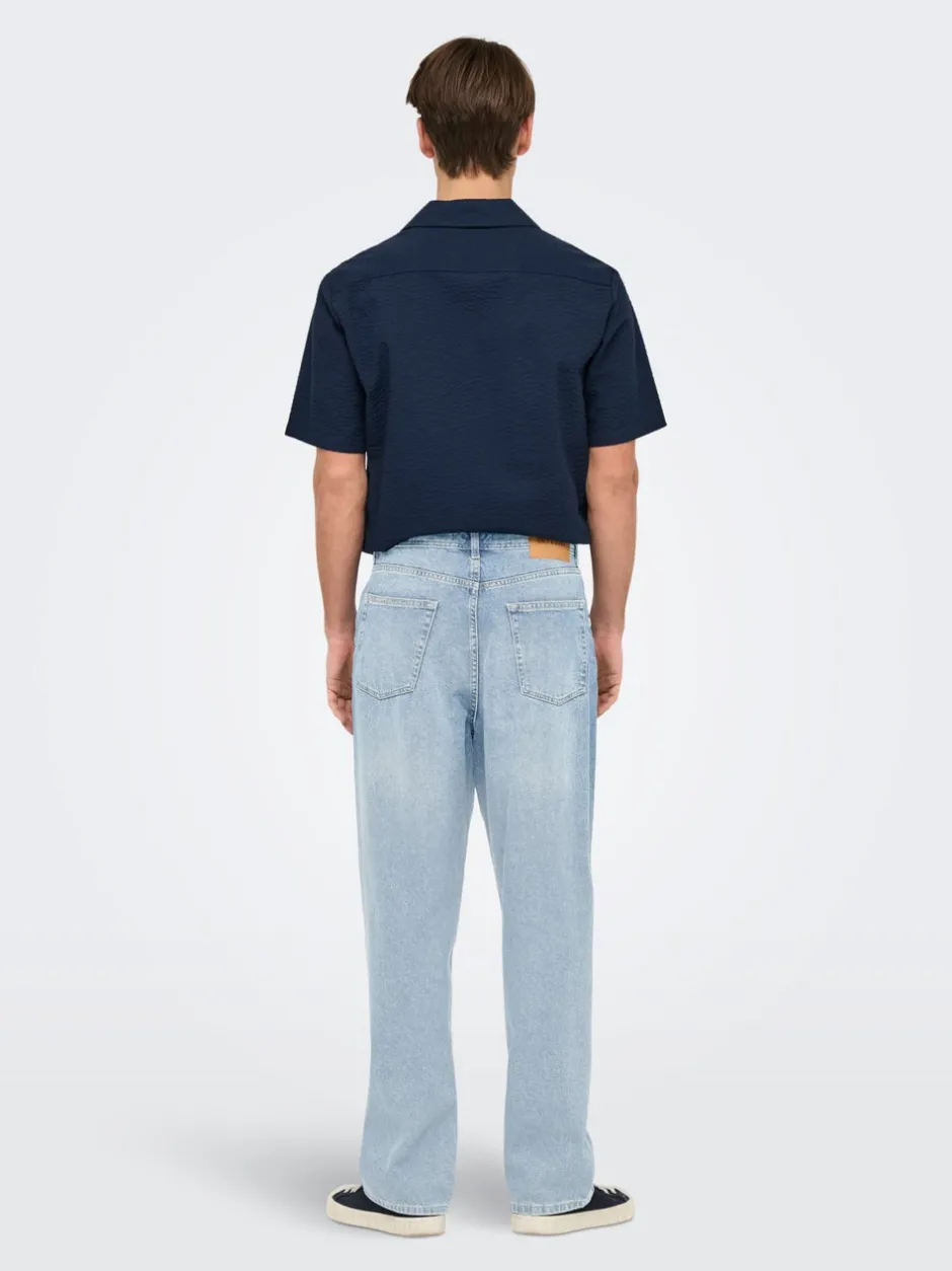 Outlet ONSFADE Høj talje Loose fit Jeans Jeans|Jeans