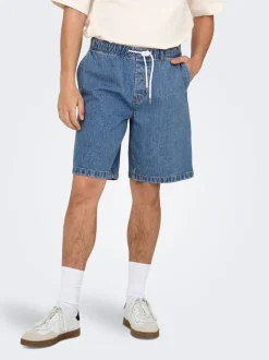 Clearance ONSFADE Mellemhøj talje Loose fit Cargoshorts Shorts