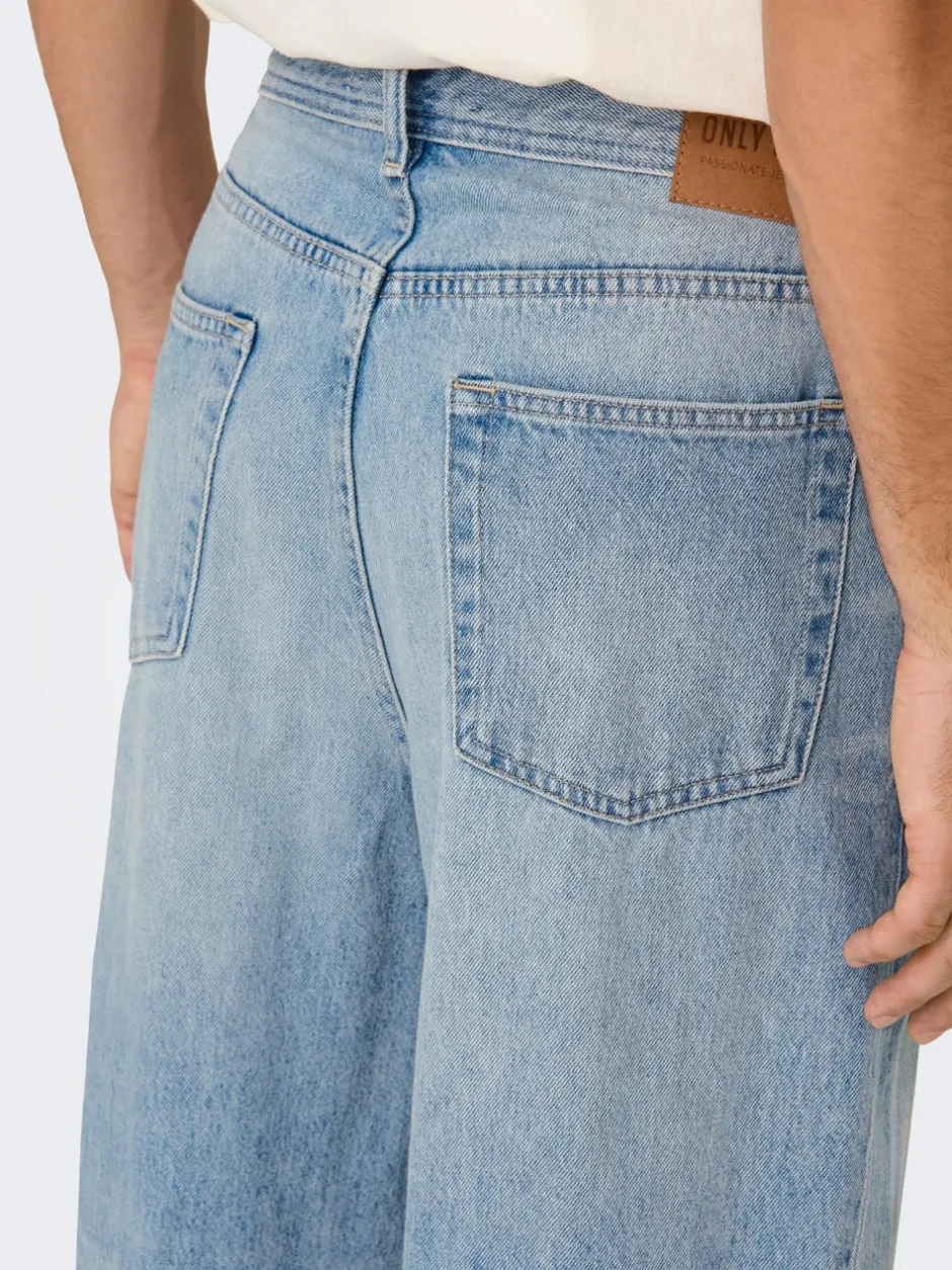 Outlet ONSFADE Mellemhøj talje Loose fit Jeans Jeans|Jeans