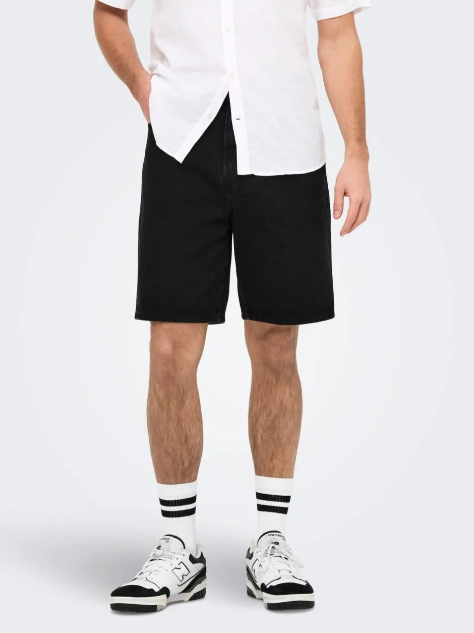 Clearance ONSFADE Mellemhøj talje Loose fit Shorts Shorts