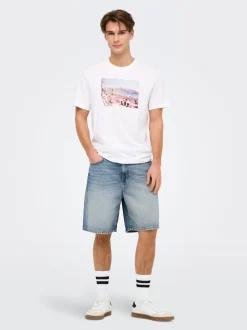 Hot ONSFADE Mellemhøj talje Loose fit Shorts Shorts