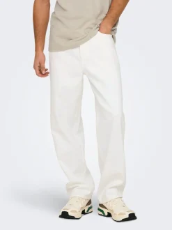 Hot ONSFADE Mellemhøj talje Loose fit Jeans Jeans|Jeans