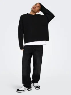 Best ONSFADE Mellemhøj talje Loose fit Jeans Jeans|Jeans