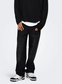 Best ONSFADE Mellemhøj talje Loose fit Jeans Jeans|Jeans