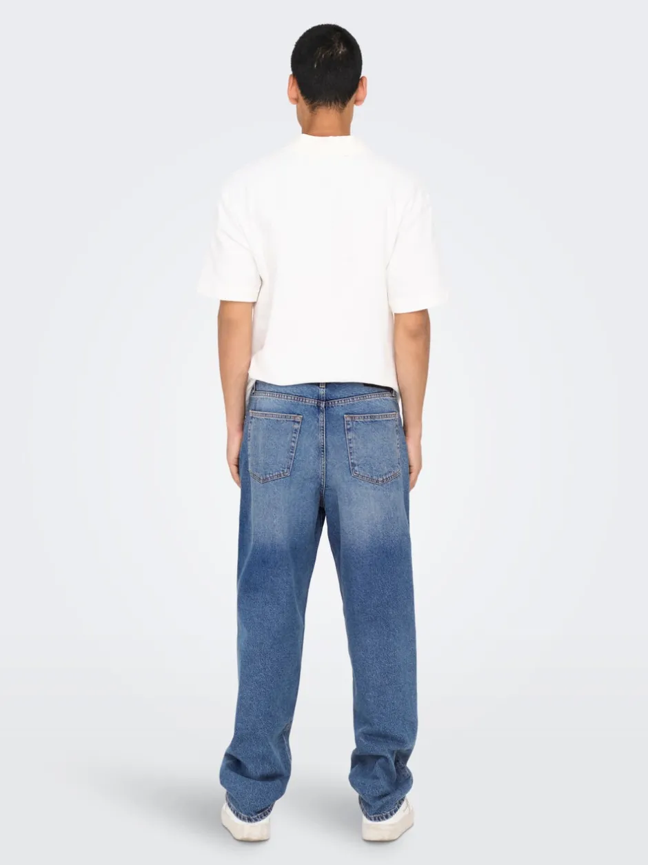 Discount ONSFADE Mellemhøj talje Loose fit Jeans Jeans|Jeans