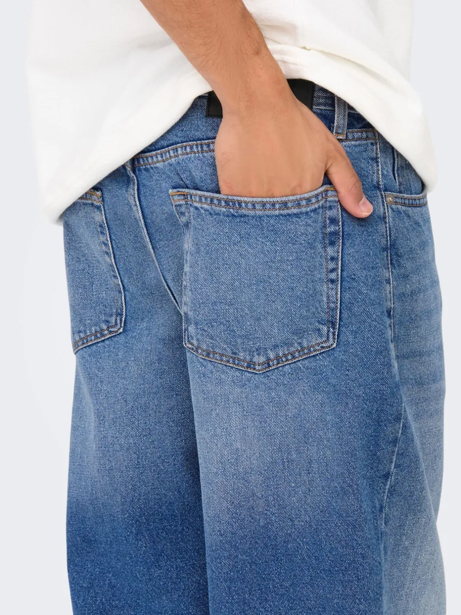 Discount ONSFADE Mellemhøj talje Loose fit Jeans Jeans|Jeans