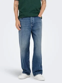 Sale ONSFADE Mid rise Loose fit Jeans Jeans|Jeans