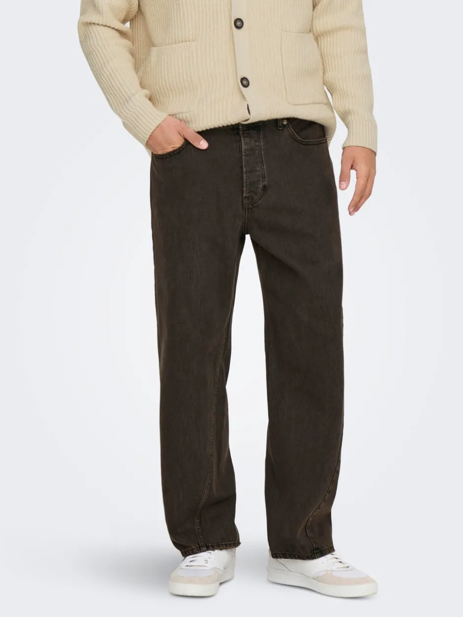 Outlet ONSFADE Mid rise Loose fit Jeans Jeans|Jeans