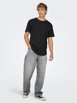 Sale ONSFADE Mid rise Loose fit Jeans Jeans|Jeans
