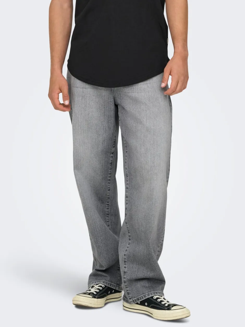 Sale ONSFADE Mid rise Loose fit Jeans Jeans|Jeans