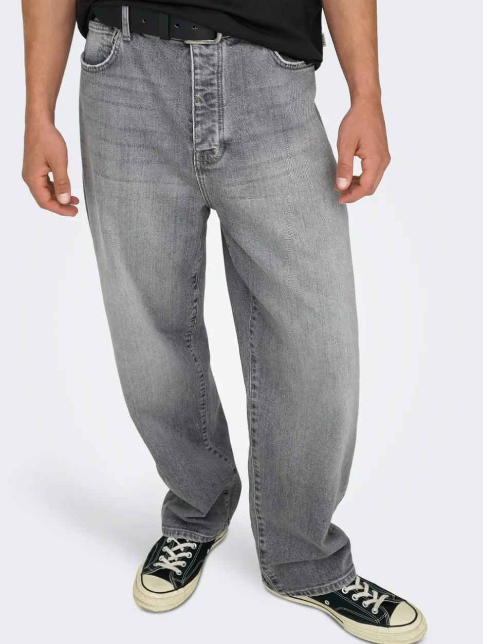 Sale ONSFADE Mid rise Loose fit Jeans Jeans|Jeans