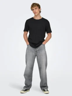 Sale ONSFADE Mid rise Loose fit Jeans Jeans|Jeans