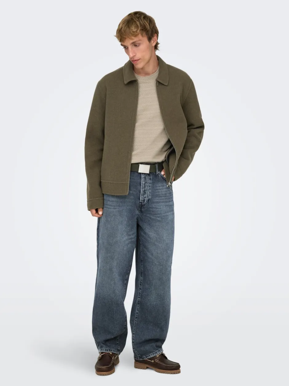 Hot ONSFADE Mid rise Loose fit Jeans Jeans|Jeans