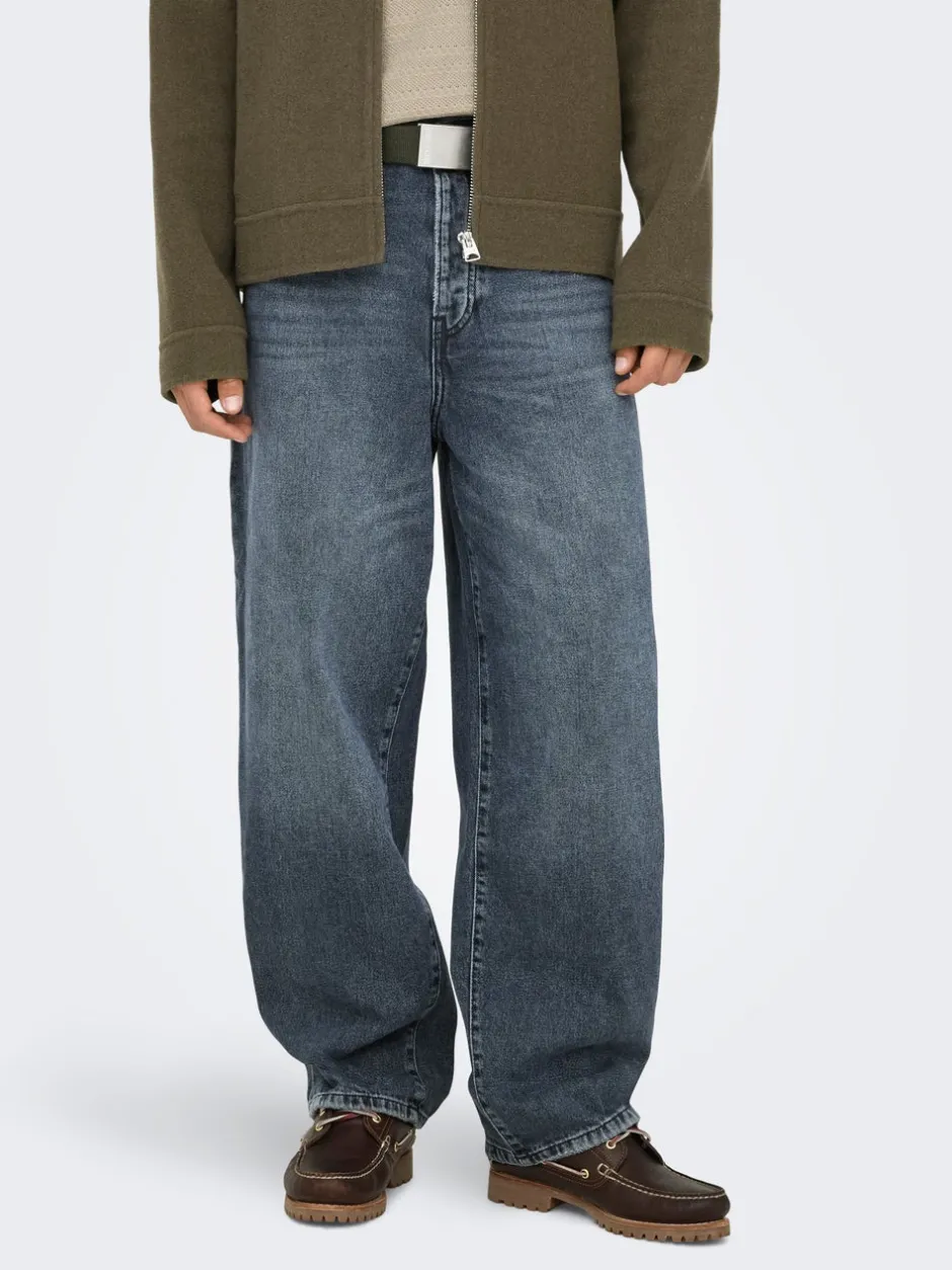 Hot ONSFADE Mid rise Loose fit Jeans Jeans|Jeans