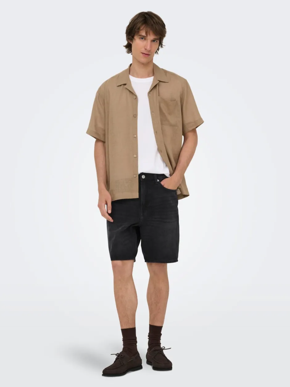 Sale ONSFADE Mid rise Straight fit Shorts Shorts