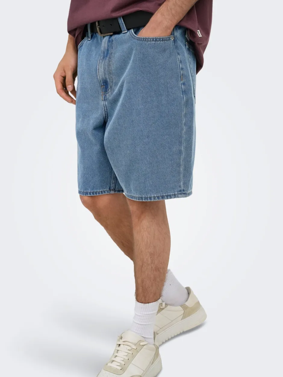 Discount ONSFADE Mid rise Straight fit Shorts Shorts