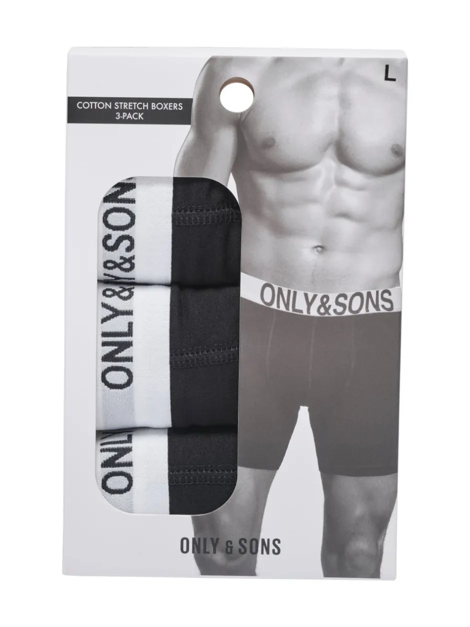Online ONSFITZ 3-pack Boxershorts Accessories