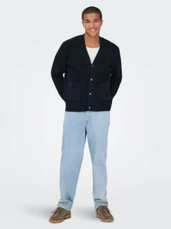 Hot ONSFRAME Strikket cardigan Strik