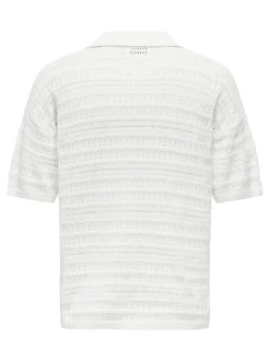 ONSGRAYSON Strikket poloshirt Strik|T-Shirts