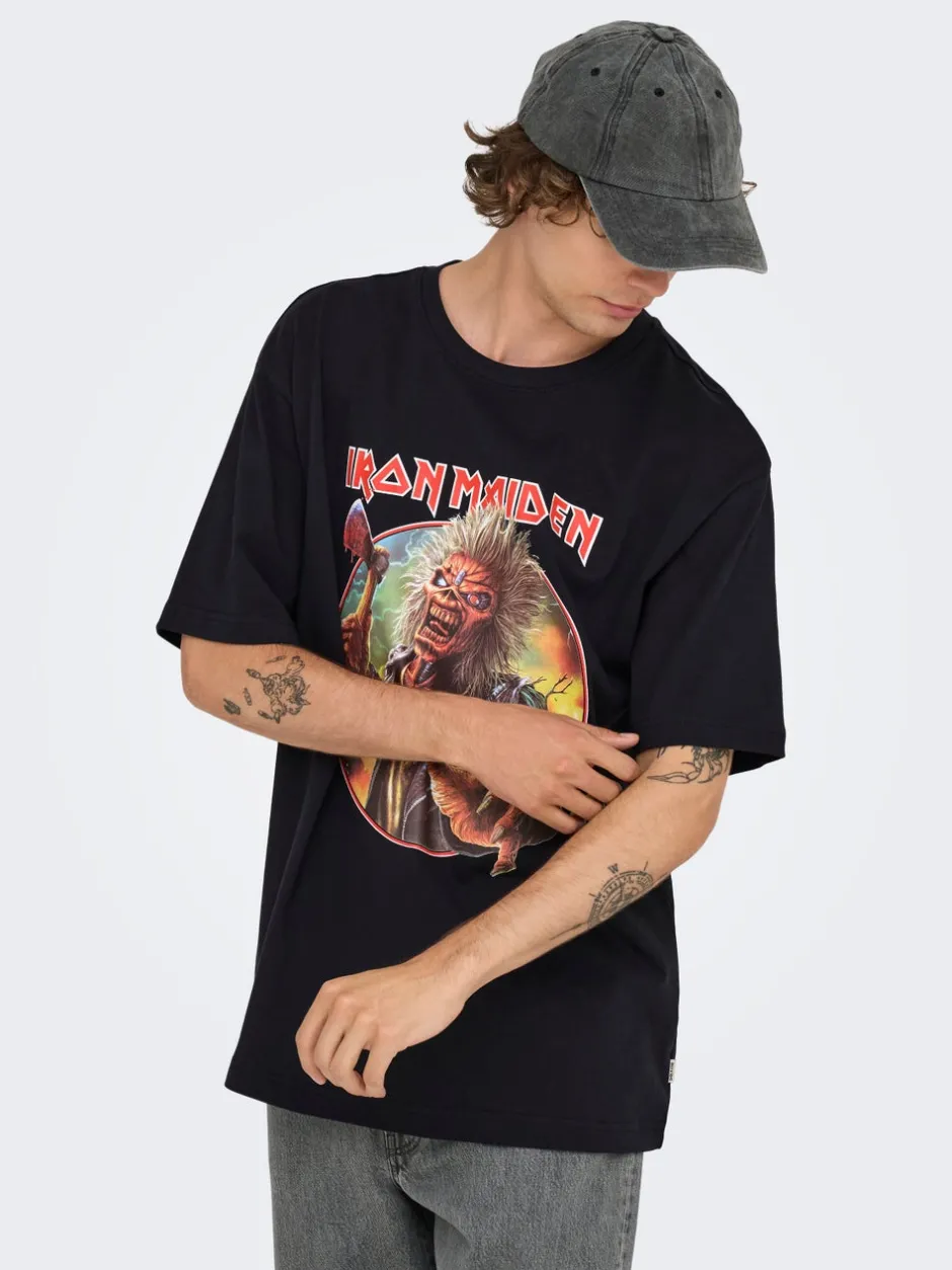 Hot ONSIRONMAIDEN T-shirt T-Shirts