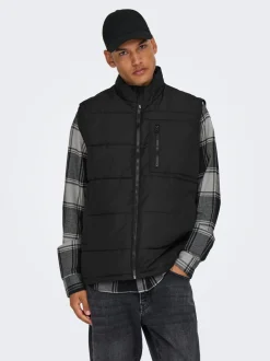 ONSJAKE Quiltet vest Jakker Og Frakker