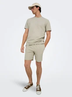 Hot ONSKIAN Mellemhøj talje Straight fit Shorts Shorts