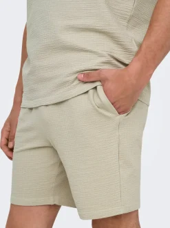 Hot ONSKIAN Mellemhøj talje Straight fit Shorts Shorts