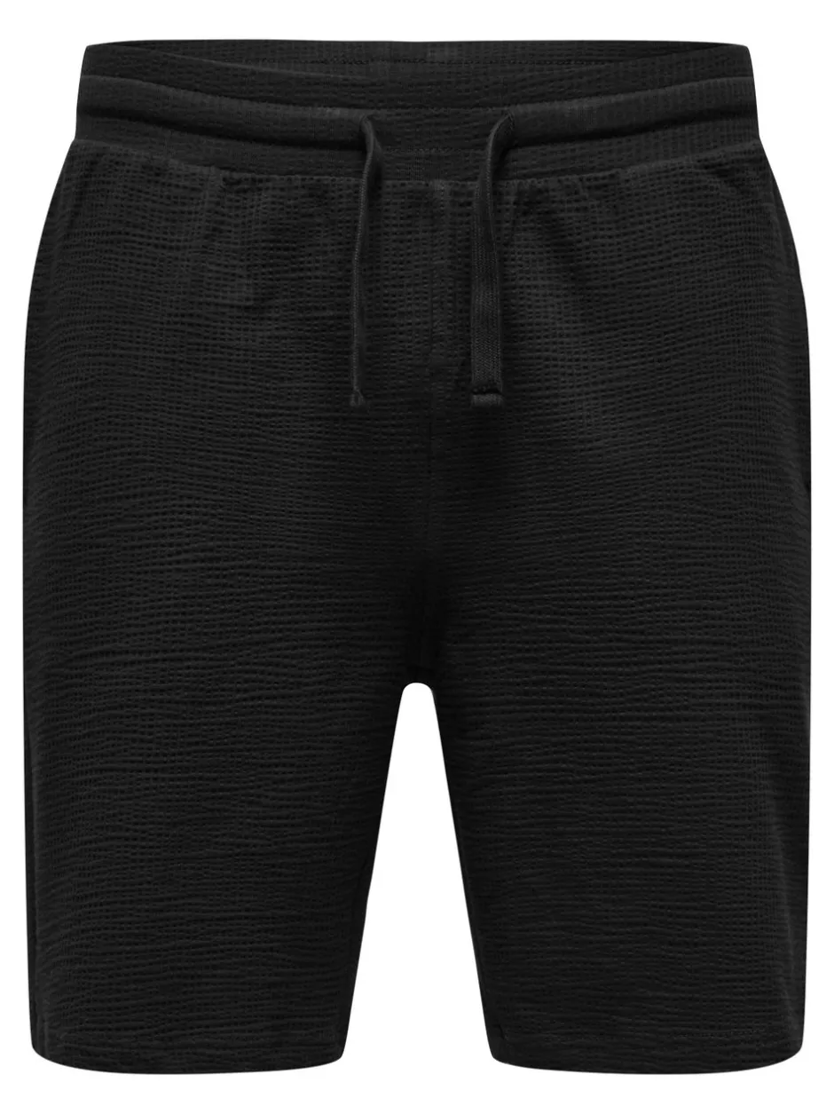 Outlet ONSKIAN Mellemhøj talje Straight fit Shorts Shorts