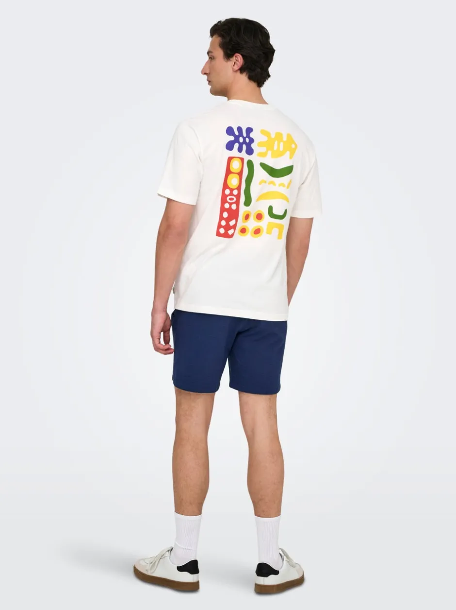 Hot ONSKIAN Mellemhøj talje Straight fit Shorts Shorts