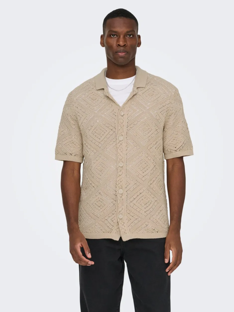 Hot ONSKOLMAR Strikket cardigan Strik