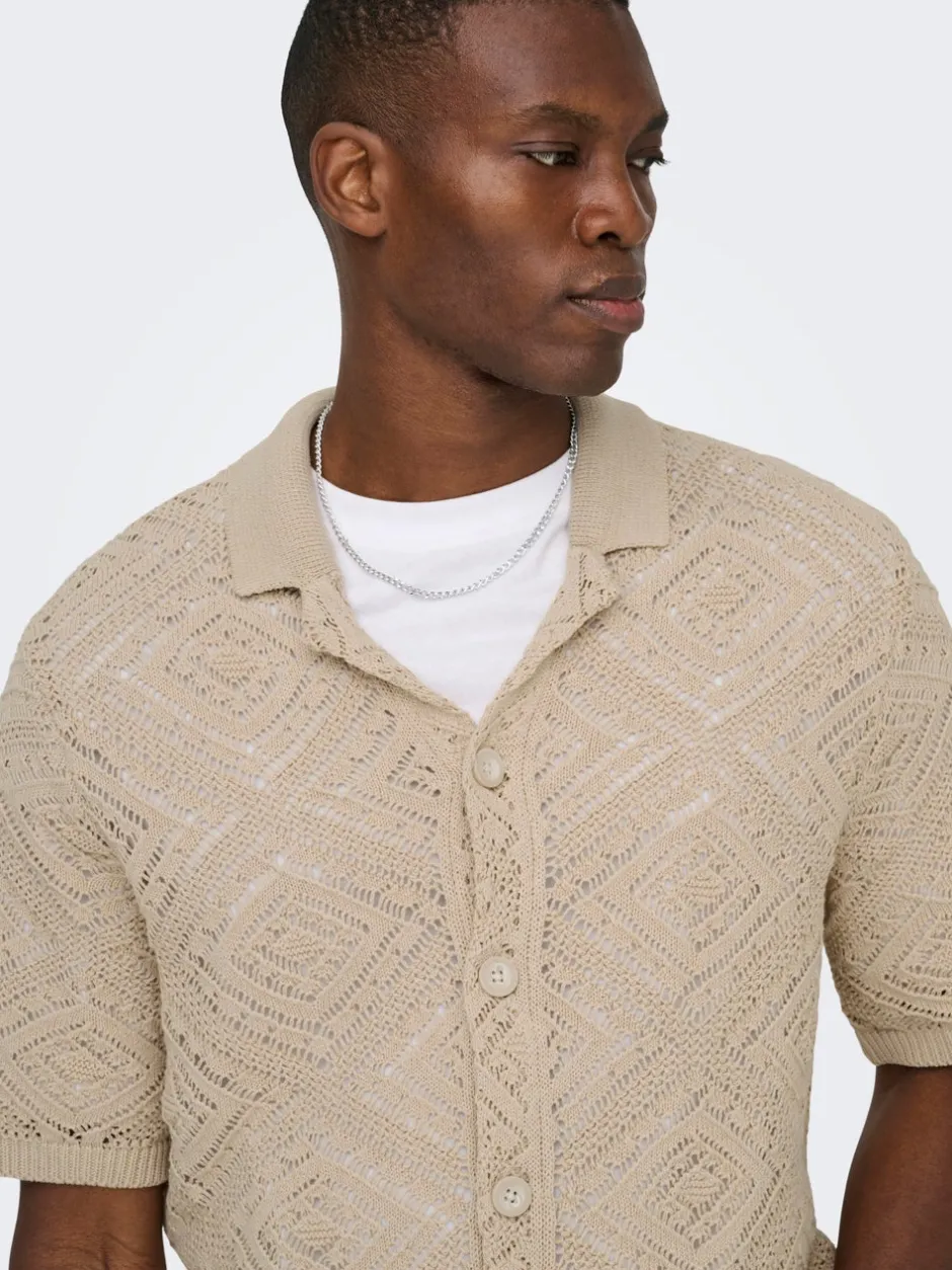Hot ONSKOLMAR Strikket cardigan Strik