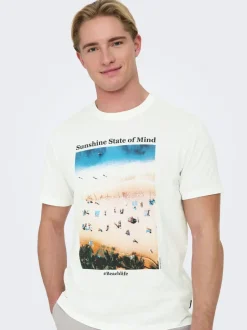 New ONSKOLTON T-shirt T-Shirts