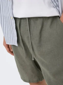 Hot ONSLAURENCE Regular fit Hør Shorts Shorts