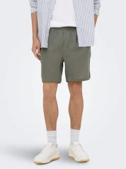 Hot ONSLAURENCE Regular fit Hør Shorts Shorts