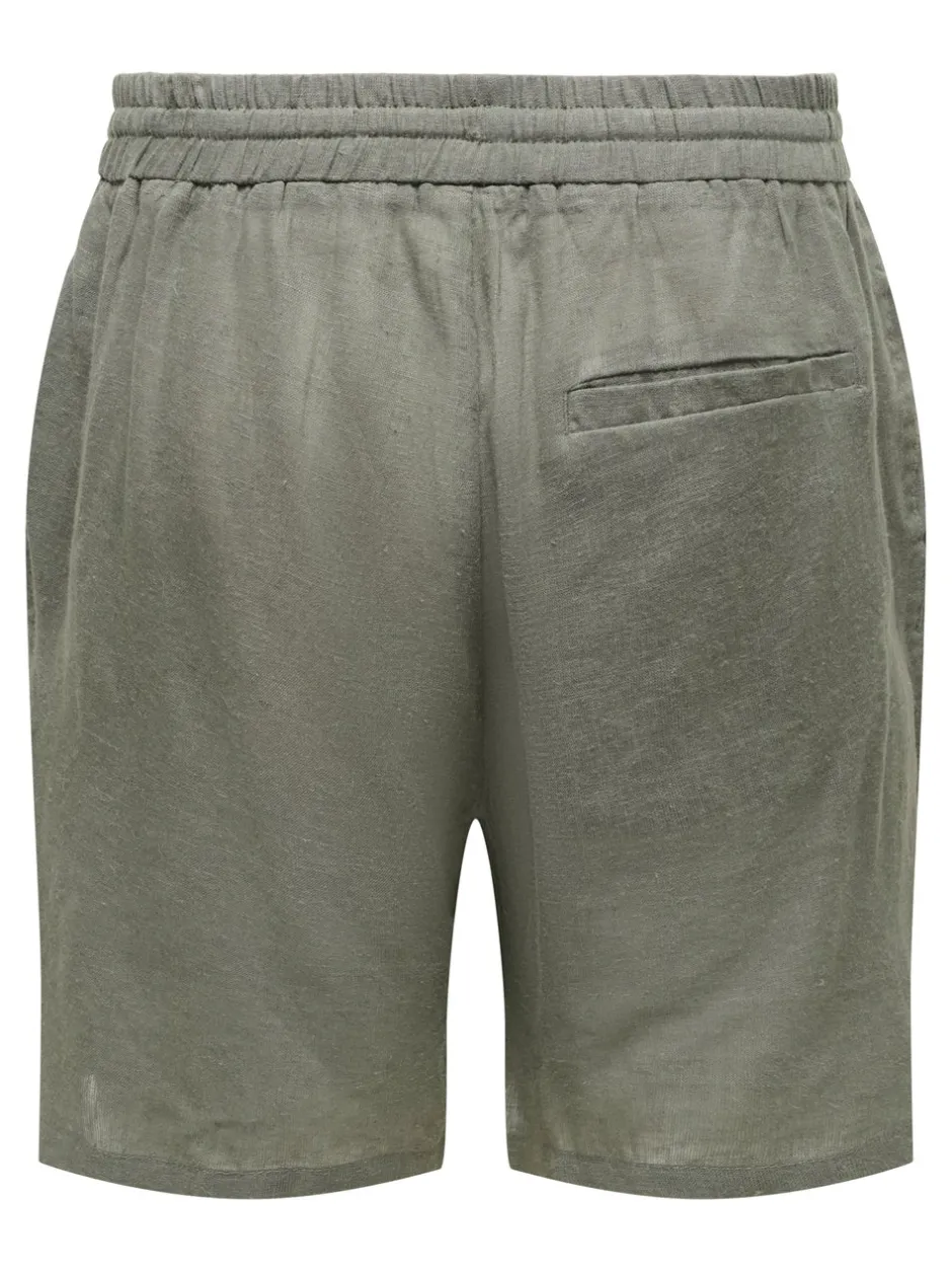 Hot ONSLAURENCE Regular fit Hør Shorts Shorts
