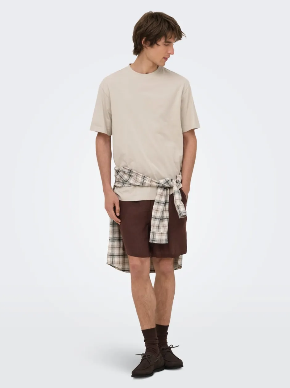 Online ONSLAURENCE Regular fit Hør Shorts Shorts