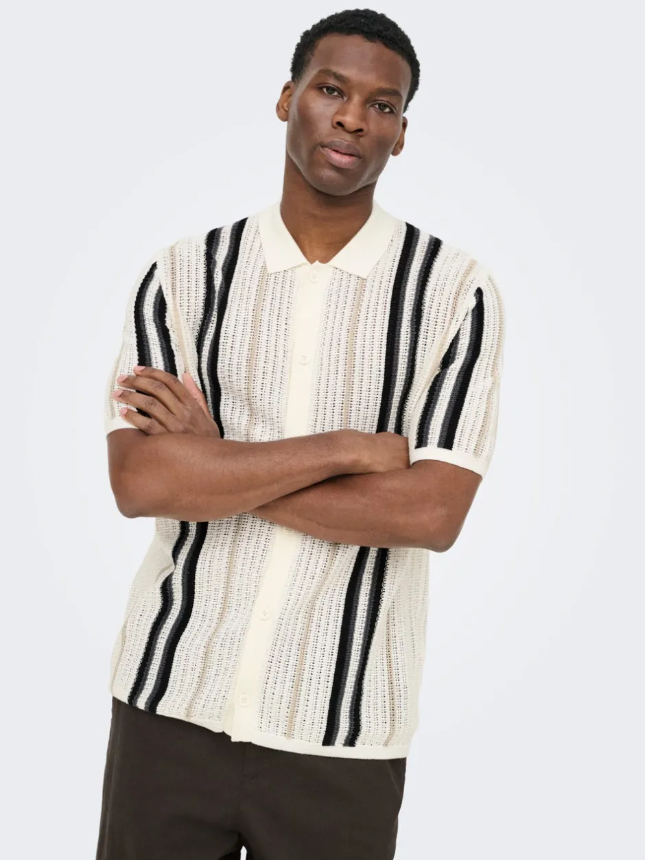 Hot ONSLEON Strikket cardigan Strik