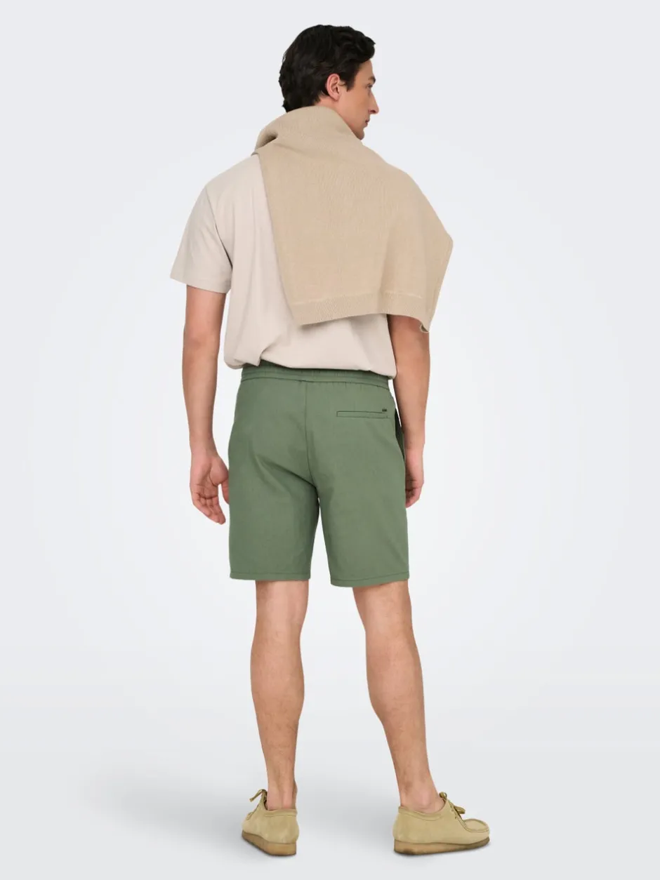 Online ONSLINUS Regular fit Hør Shorts Shorts