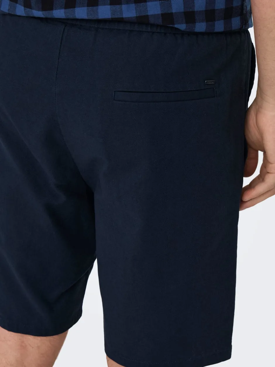 Online ONSLINUS Regular fit Hør Shorts Shorts