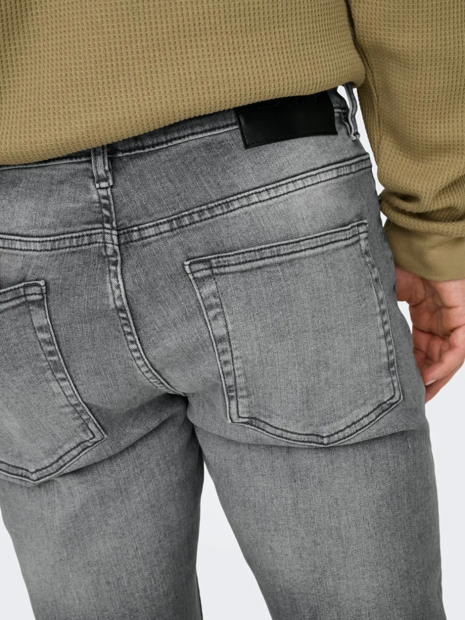 Best ONSLOOM Lav talje Slim fit Jeans Jeans|Jeans