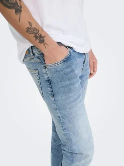 Online ONSLOOM Lav talje Slim fit Jeans Jeans|Jeans