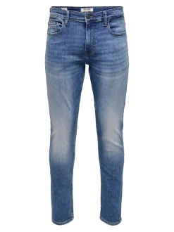 Best ONSLOOM Lav talje Slim fit Jeans Jeans|Jeans