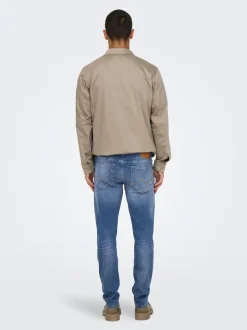 Best ONSLOOM Lav talje Slim fit Jeans Jeans|Jeans