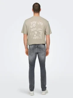Clearance ONSLOOM Lav talje Slim fit Jeans Jeans|Jeans