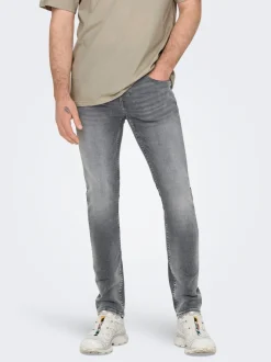Clearance ONSLOOM Lav talje Slim fit Jeans Jeans|Jeans